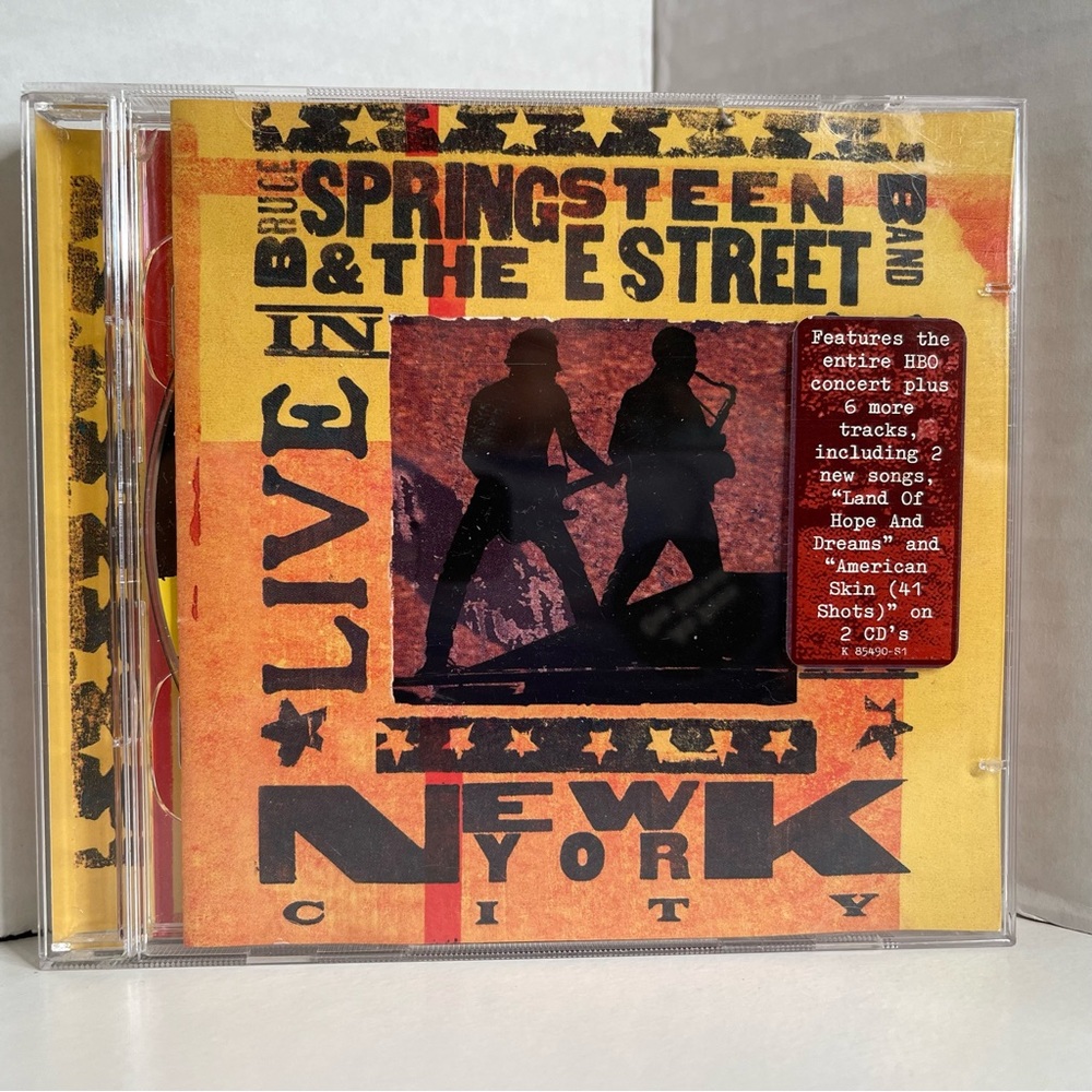 Bruce Springsteen & The E Street Band 2001 Live in New York City Double Audio CD